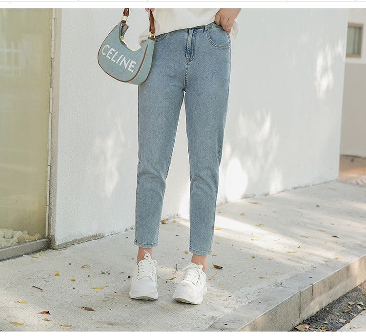 Plus Size Skinny Capri Jeans (EXTRA BIG SIZE)