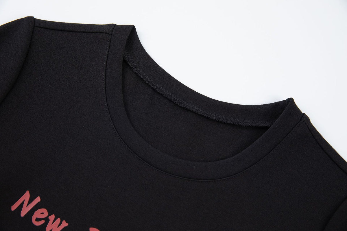 Plus Size Graphic T Shirt Dress