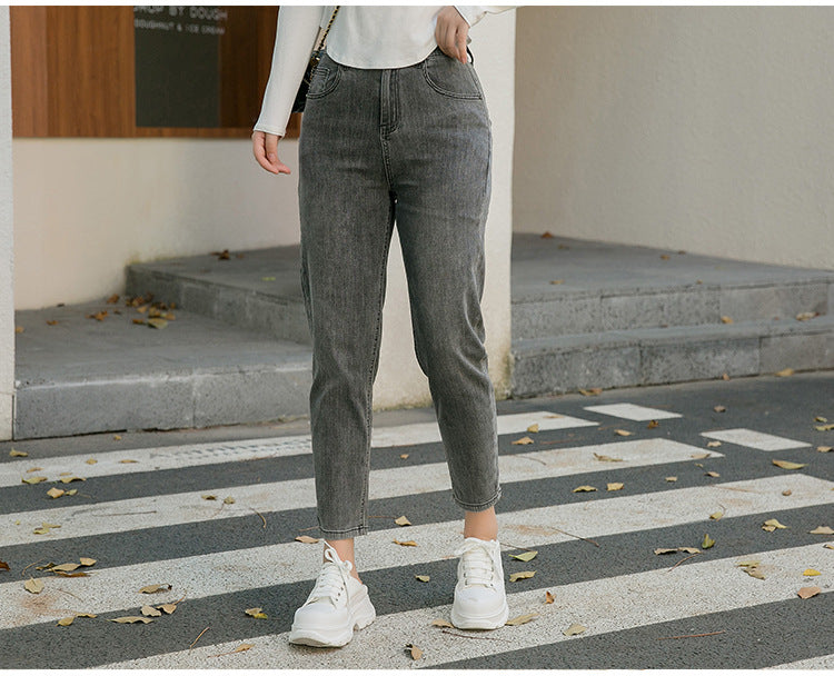 Plus Size Skinny Capri Jeans (EXTRA BIG SIZE)