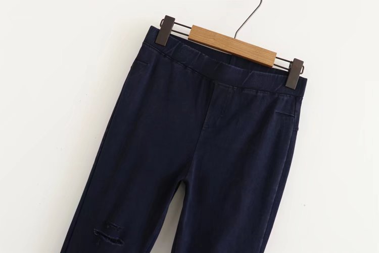 Plus Size Ripped Jeggings Jeans (EXTRA BIG SIZE)