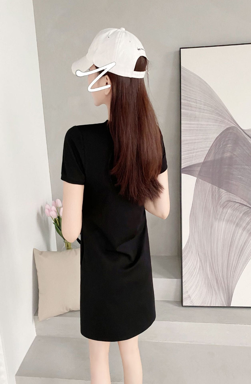 Plus Size Graphic T Shirt Dress
