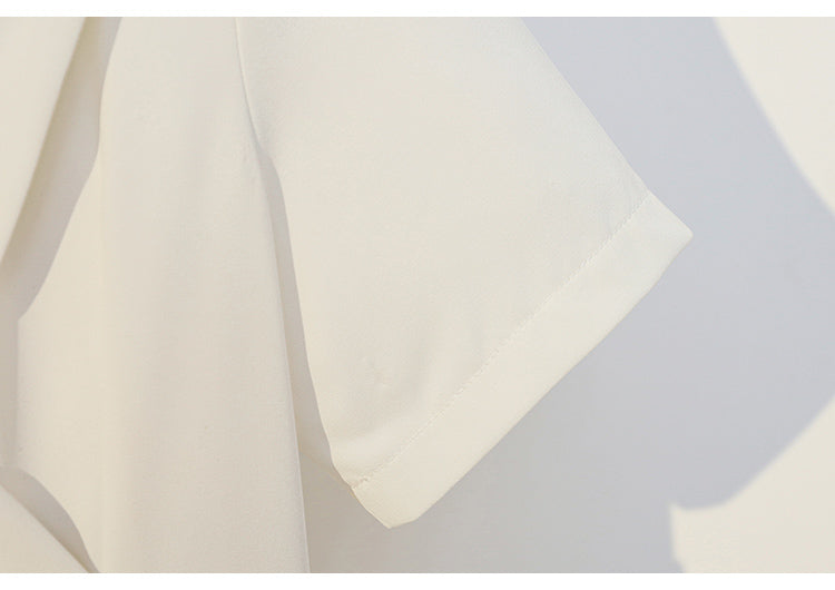 Plus Size Korean Blazer Shirt Dress