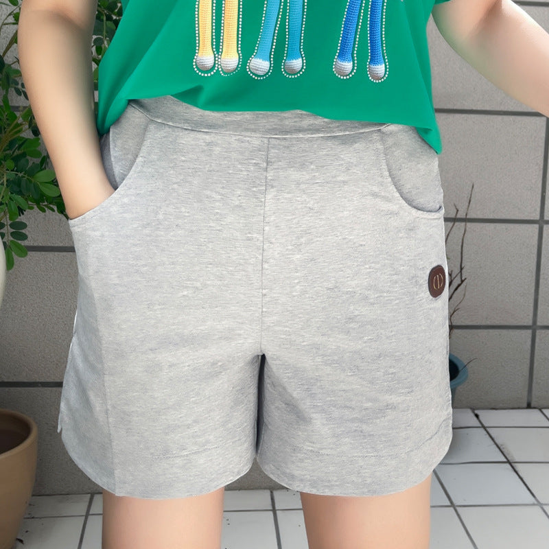 (XL-7XL) Plus Size Sweat Shorts