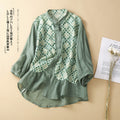 Plus Size Ethnic Blouse