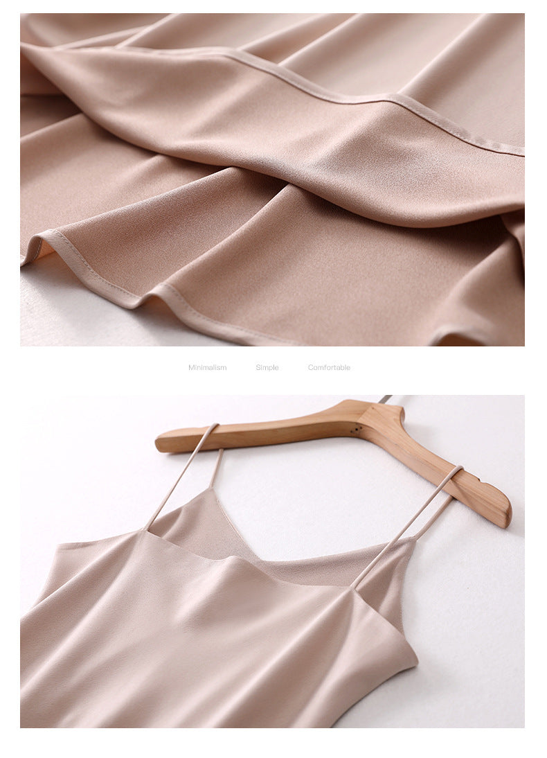 Plus Size Silky Korean Midi Dress