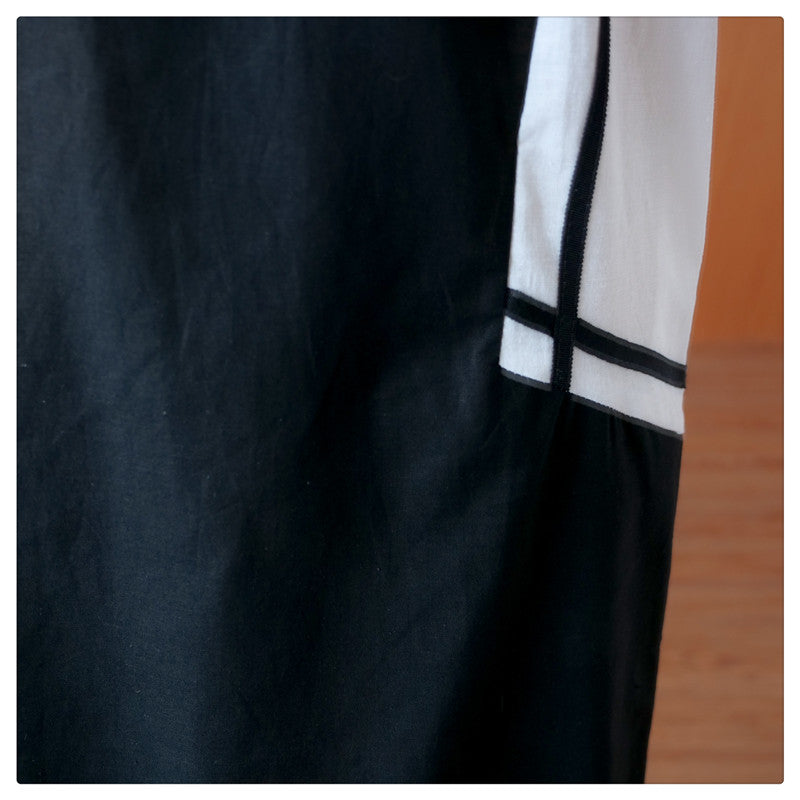 Plus Size Colour Block Shirt Dress