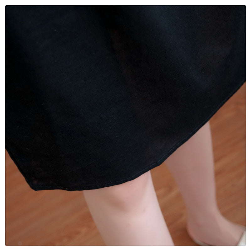 Plus Size Colour Block Shirt Dress