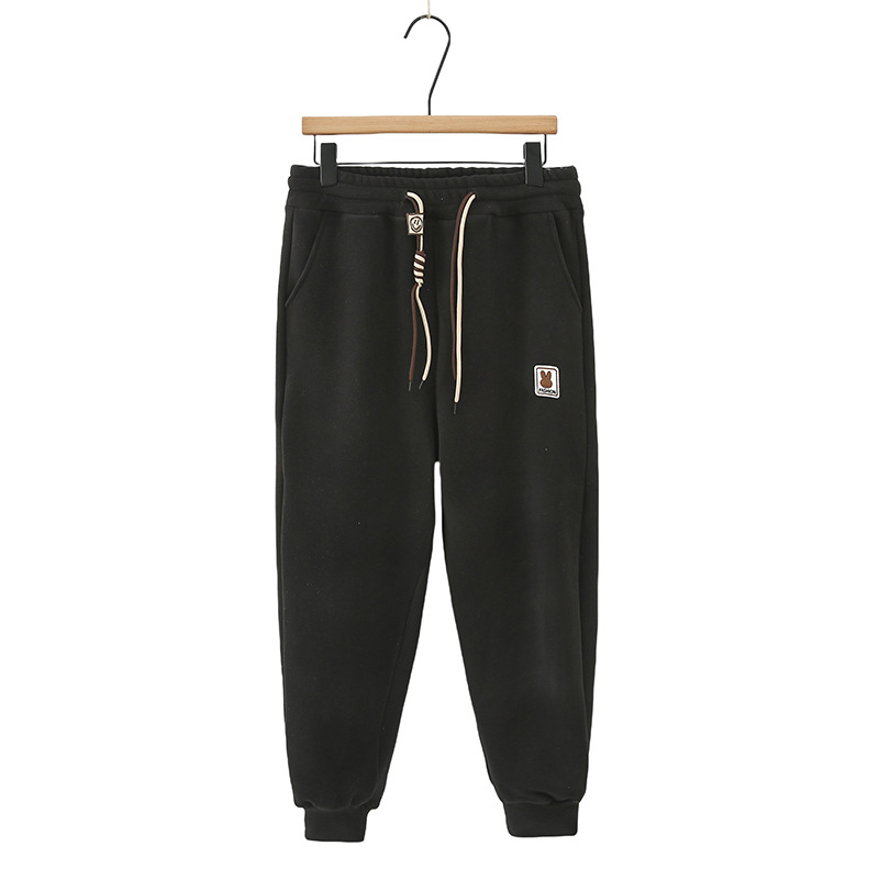 Plus Size Cute Bunny Fleece Winter Joggers Pants (Extra Big Size)