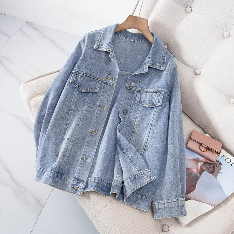 Plus Size Denim Jacket