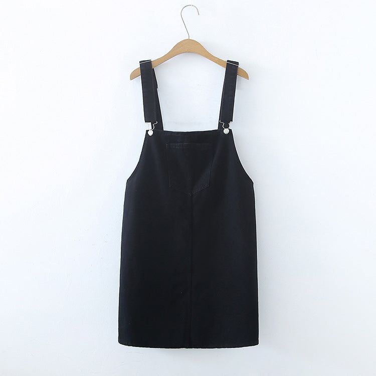 Mila Plus Size Denim Overalls