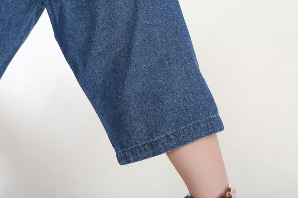 Chloe Plus Size Denim Shirt Dress