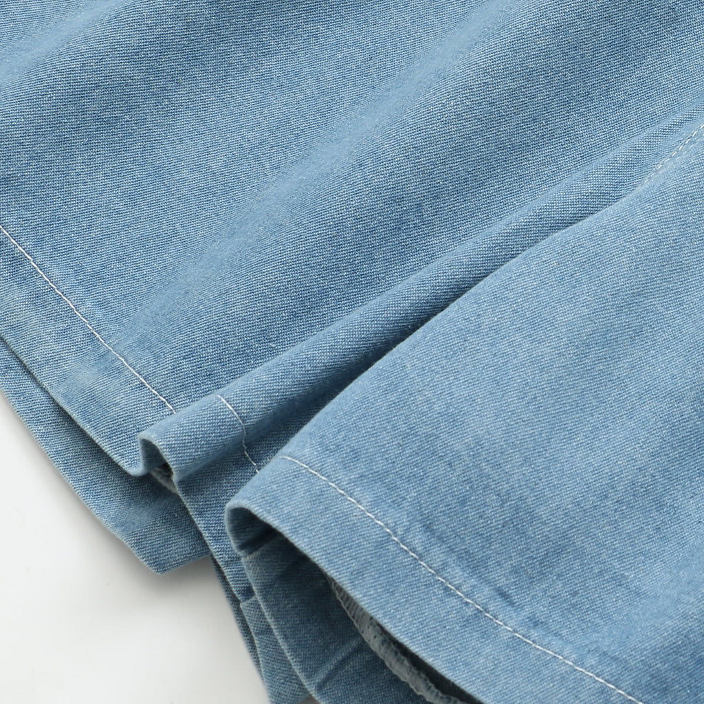 Plus Size Elastic Waist Denim Shorts (EXTRA BIG SIZE)
