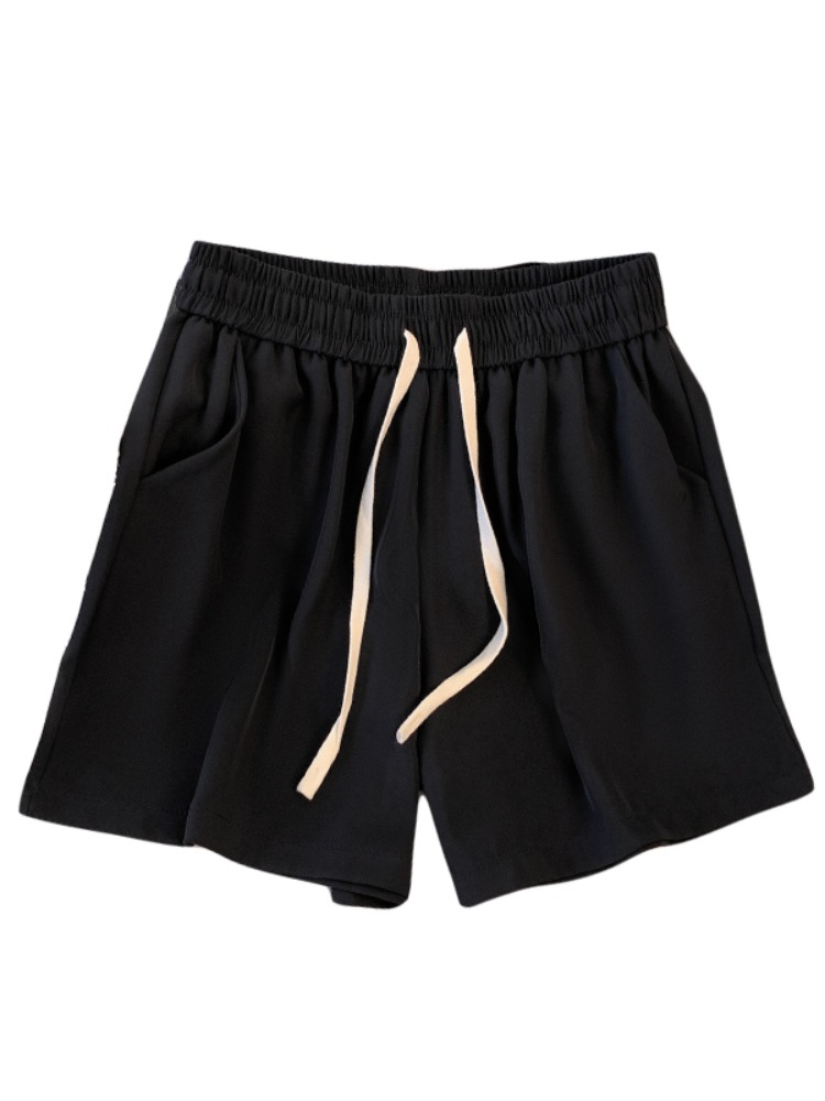 Plus Size Drawstring Shorts
