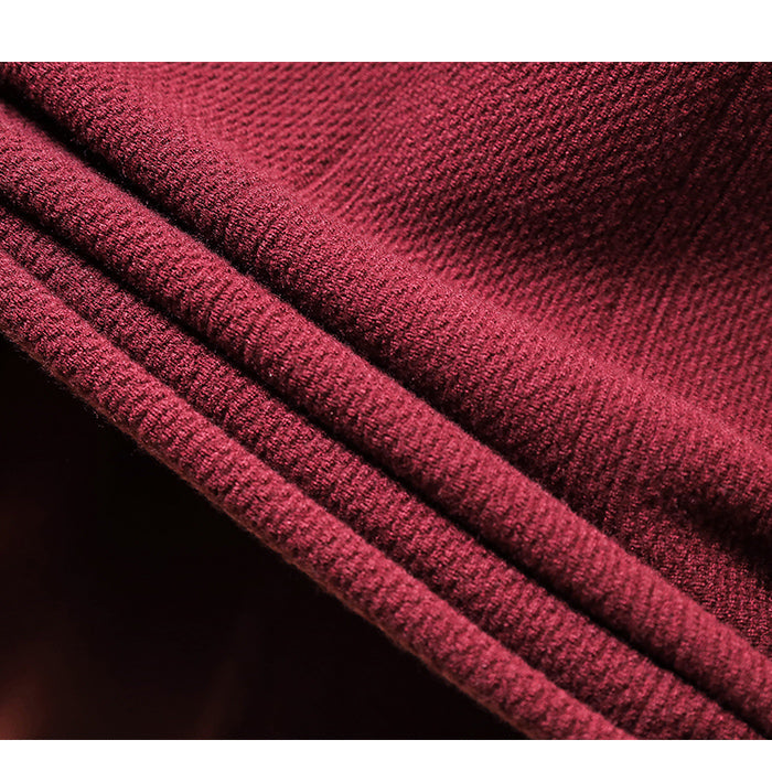 Plus Size Knit A Line Umbrella Midi Skirt
