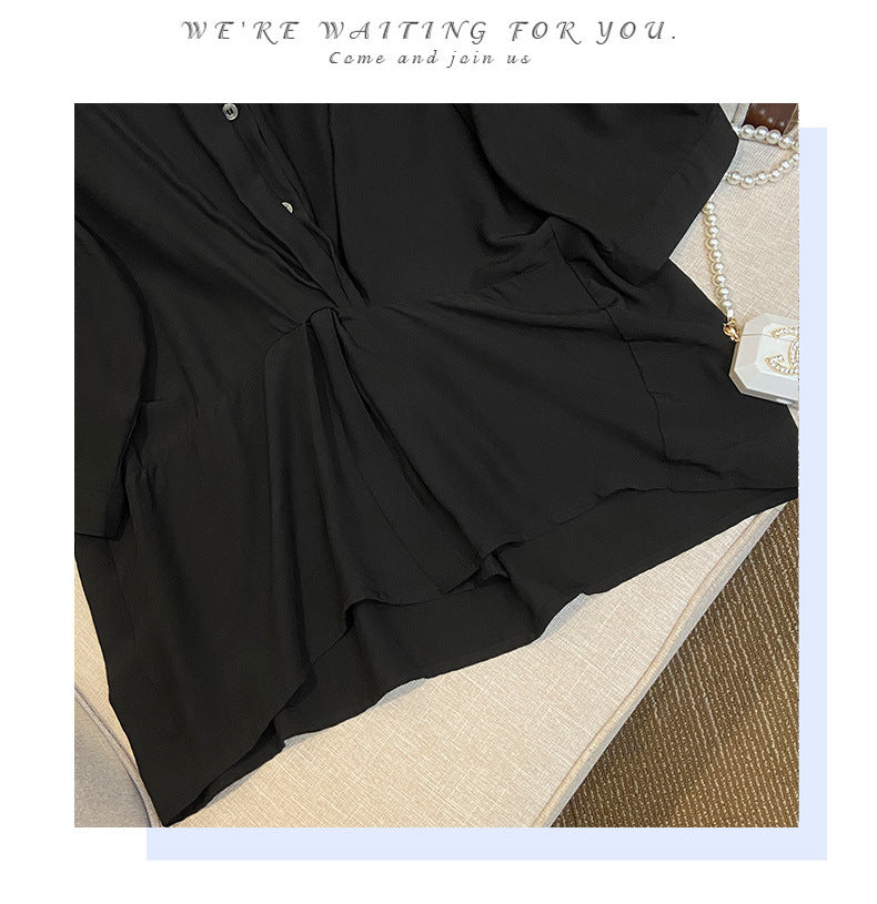 Plus Size Loose Shirt Blouse