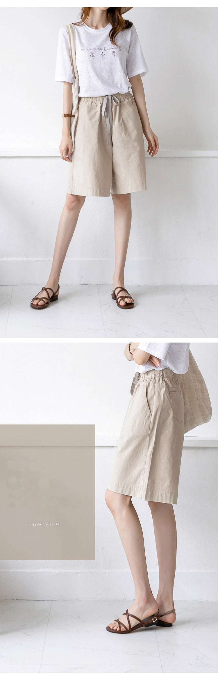 Plus Size Longer Shorts