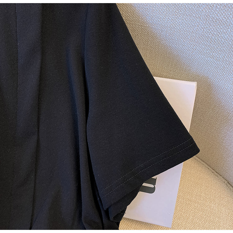 Plus Size Tier Side Blouse