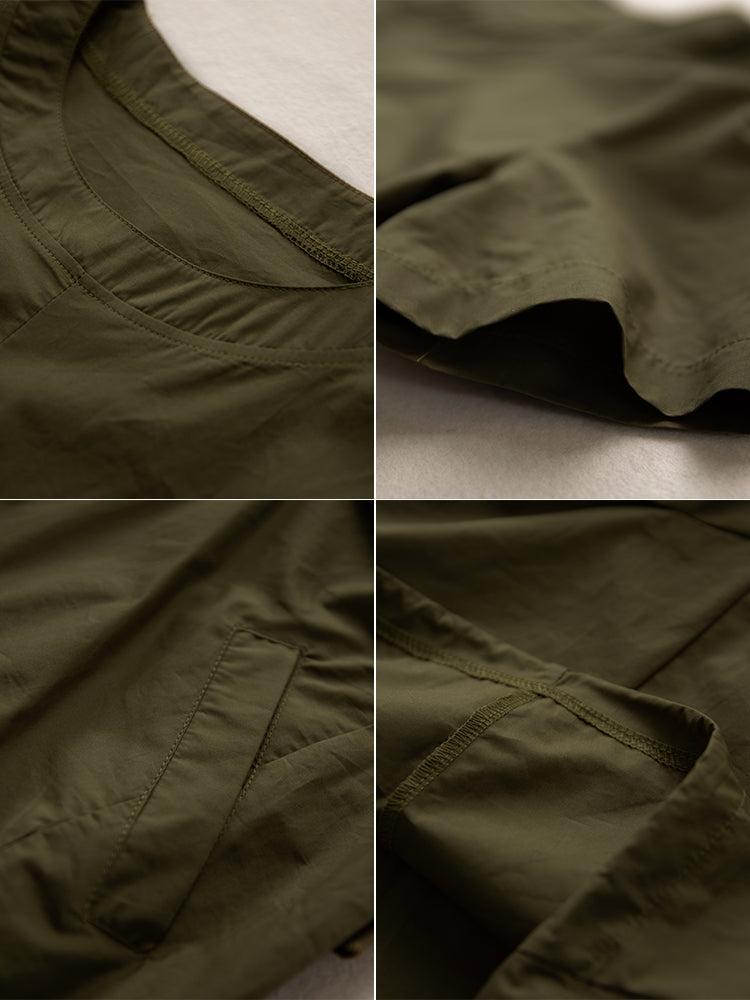 Plus Size Green Shift Dress