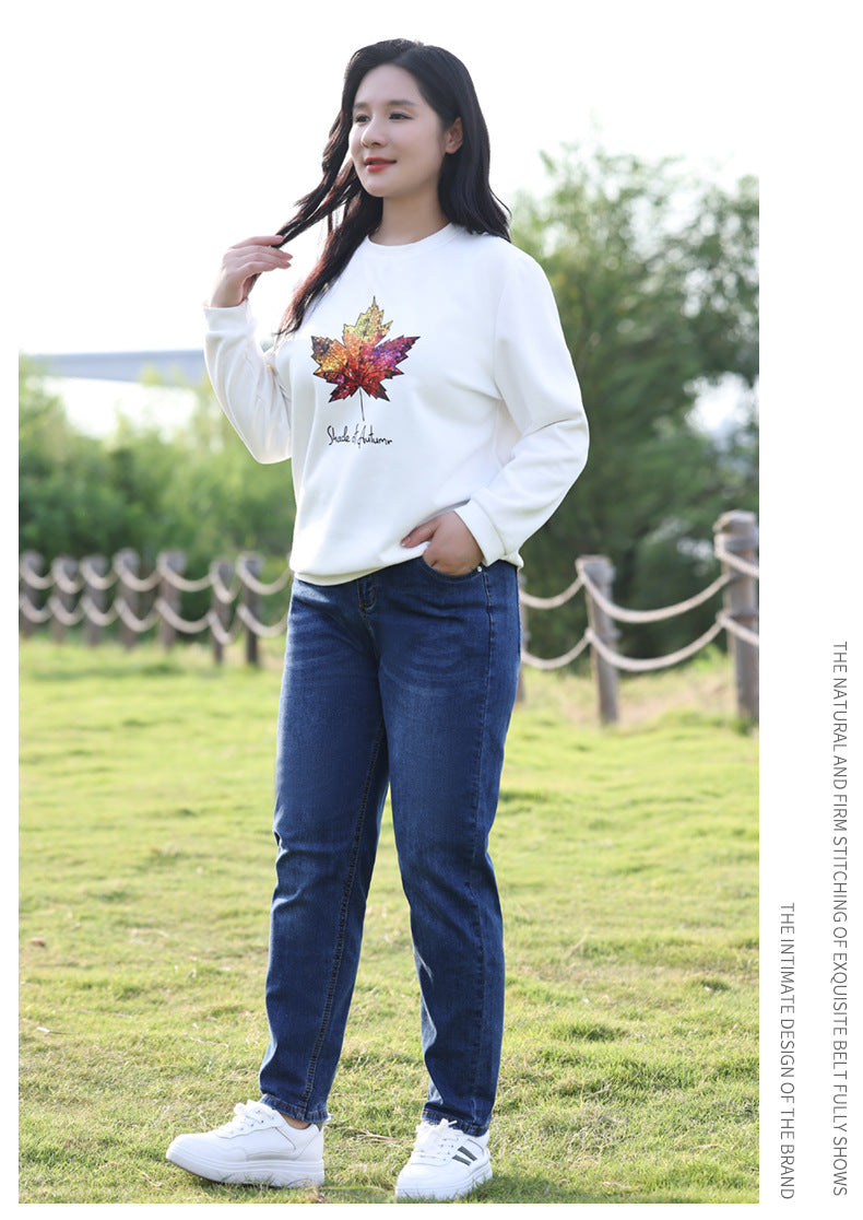 Plus Size Slim Jeans (EXTRA BIG SIZE)