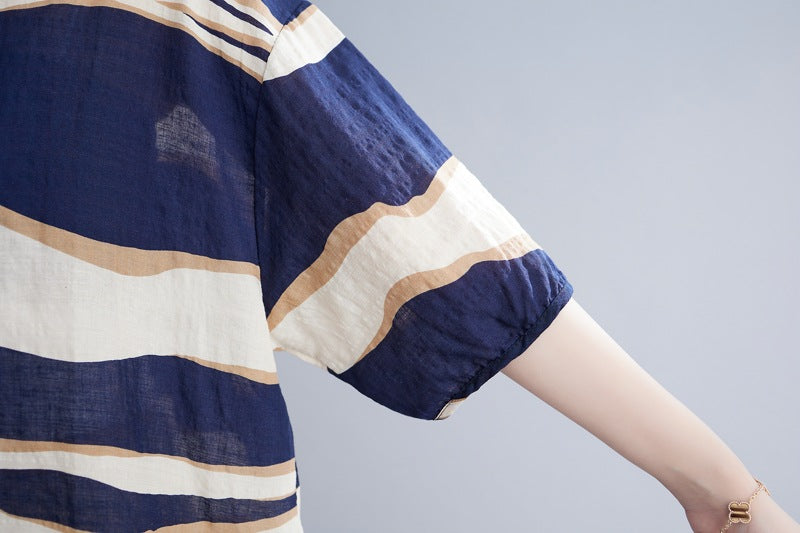 (Special) Plus Size Waves Blouse