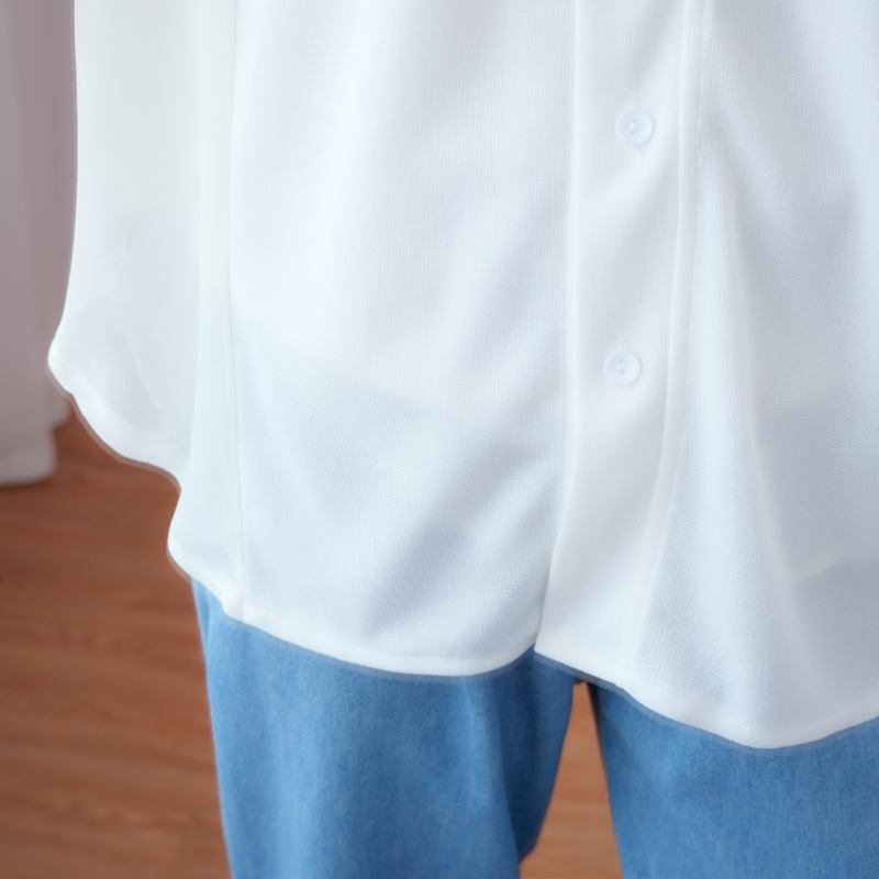 Plus Size V Neck Stripe Blouse
