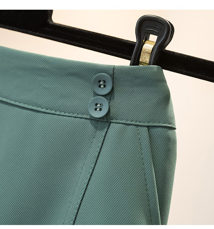 Plus Size A Line Midi Skirt