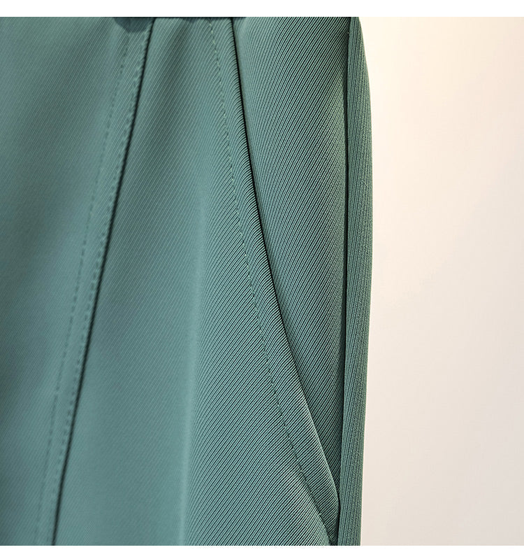 Plus Size A Line Midi Skirt