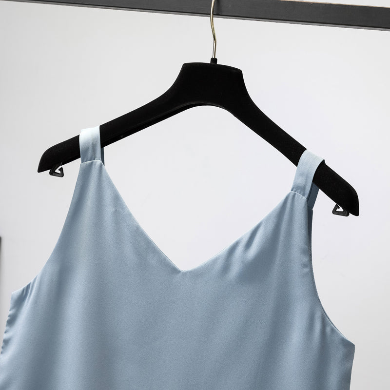 Plus Size Chiffon Loose Cami Top