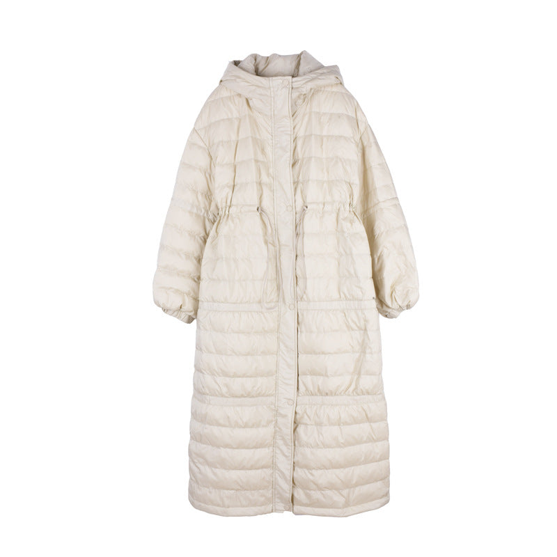 Plus Size Down Padded Long Winter Jacket (EXTRA BIG SIZE)