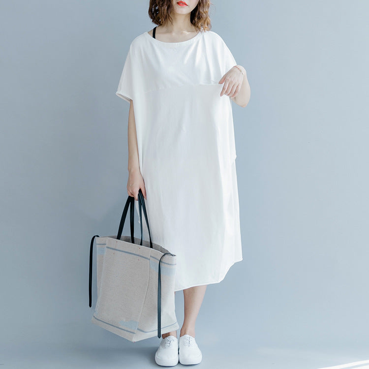 Plus Size Pocket T Shirt Dress