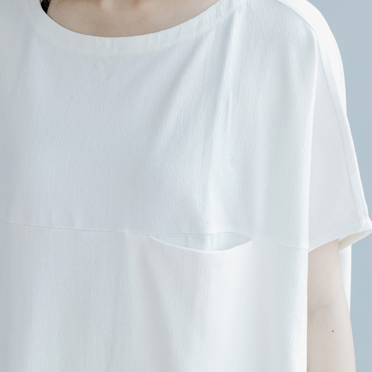 Plus Size Pocket T Shirt Dress