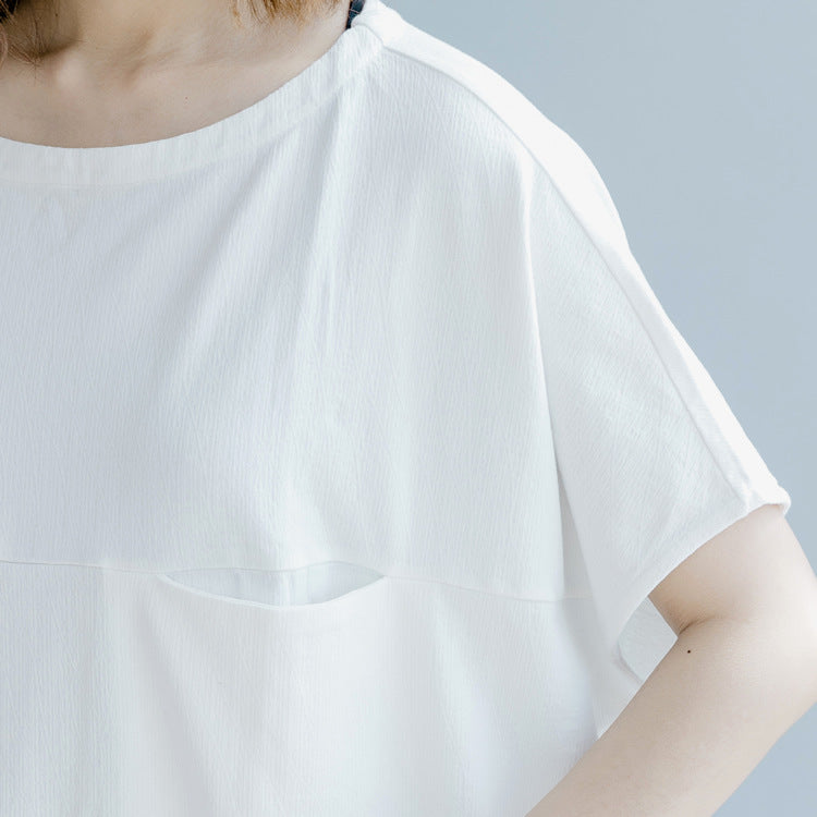 Plus Size Pocket T Shirt Dress