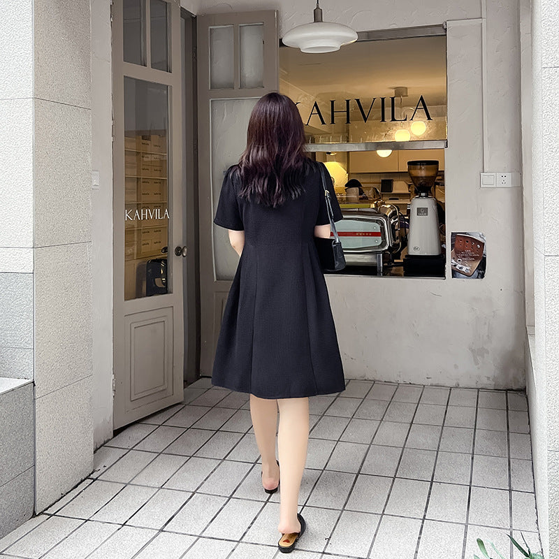 Plus Size Chanelesque A Line Dress