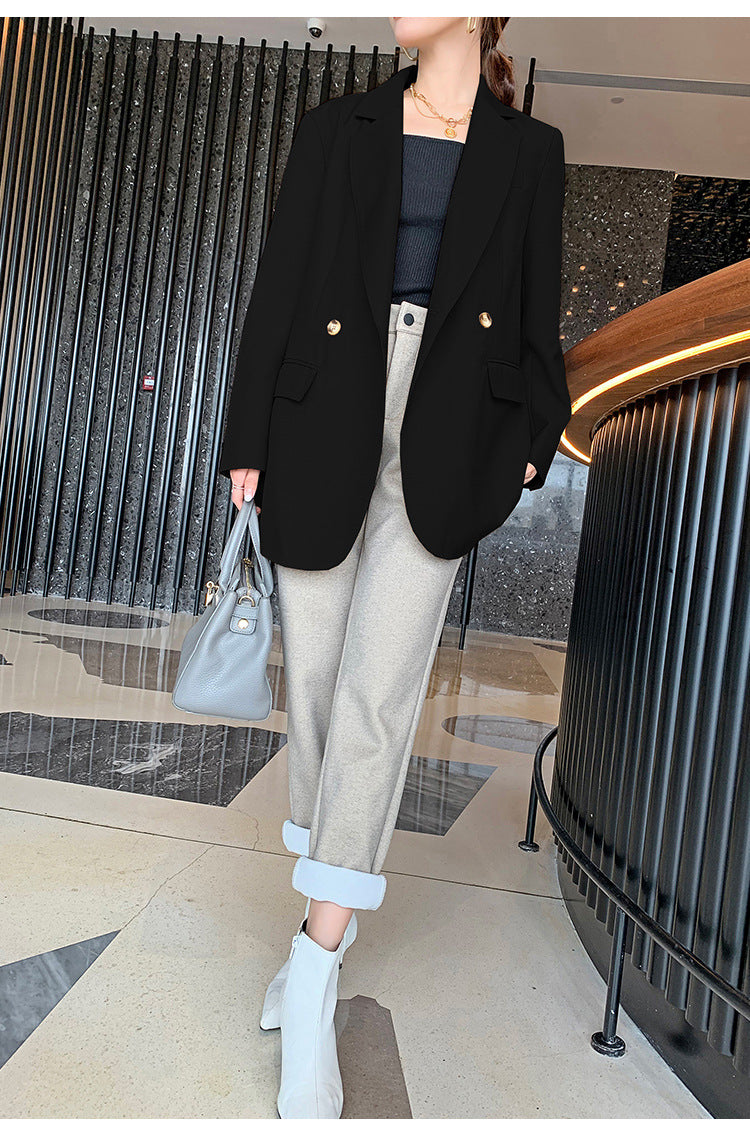 Plus Size Tunic Blazer