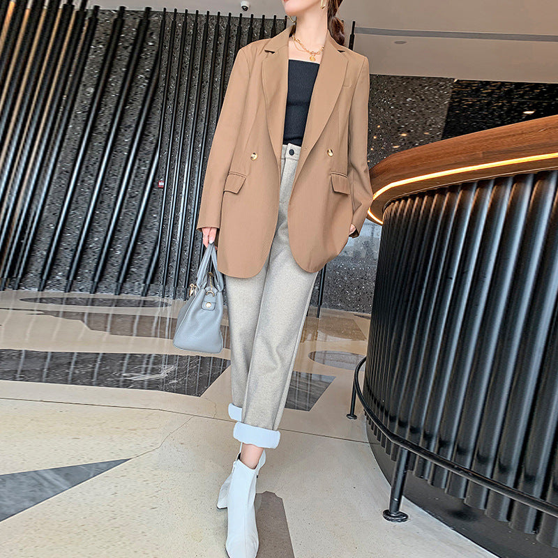 Plus Size Tunic Blazer