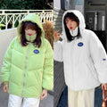 Plus Size Korean Padded Short Winter Jacket (EXTRA BIG SIZE)