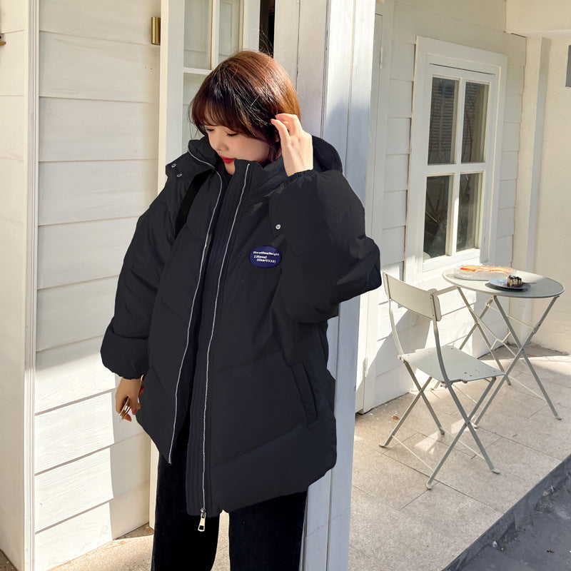Plus Size Korean Padded Short Winter Jacket (EXTRA BIG SIZE)
