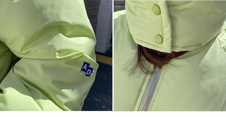 Plus Size Korean Padded Short Winter Jacket (EXTRA BIG SIZE)