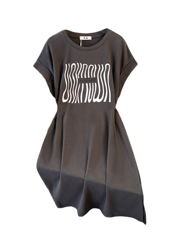 Plus Size Korean Sweater Midi Dress