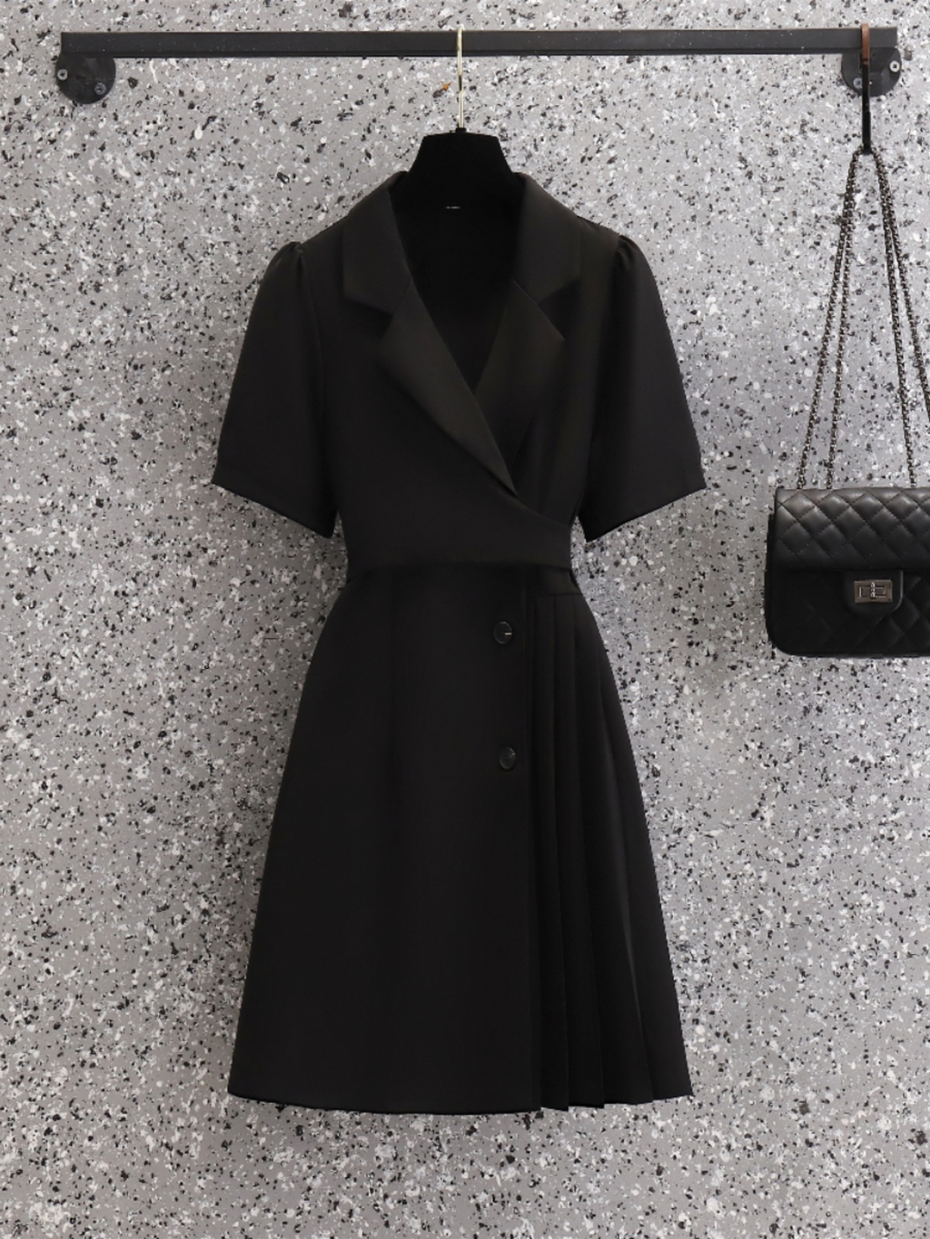 Plus Size Korean Trench Coat Shirt Dress