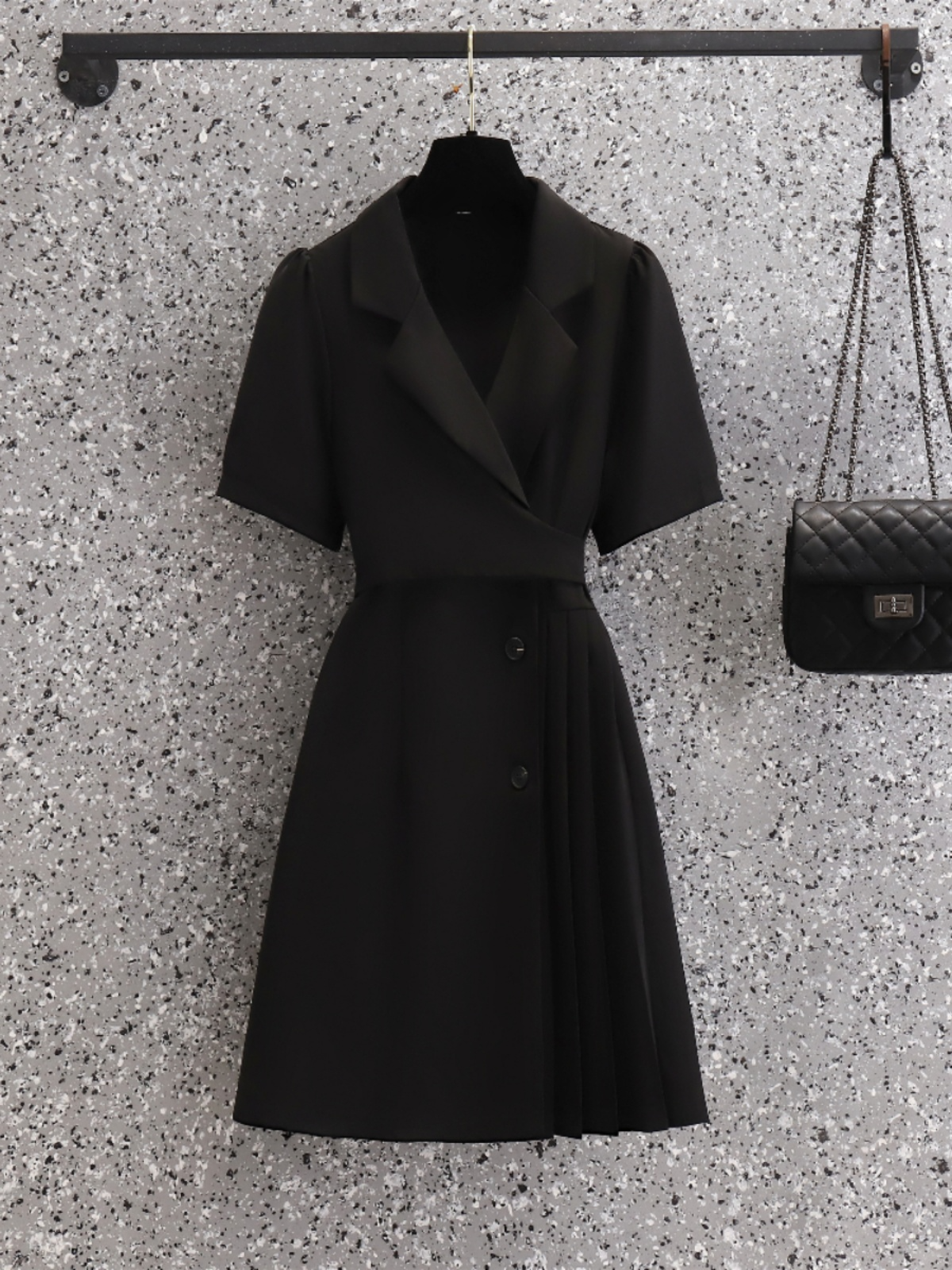 Plus Size Korean Trench Coat Shirt Dress