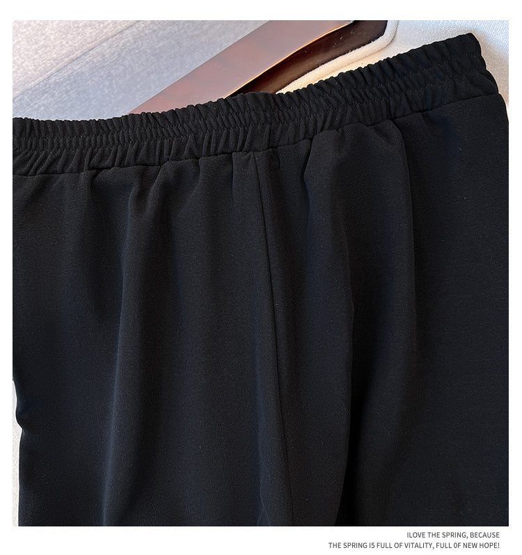 Plus Size Korean Wide Leg Trousers
