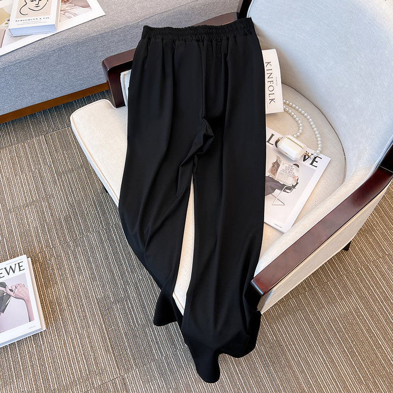 Plus Size Korean Bell Bottom Trousers