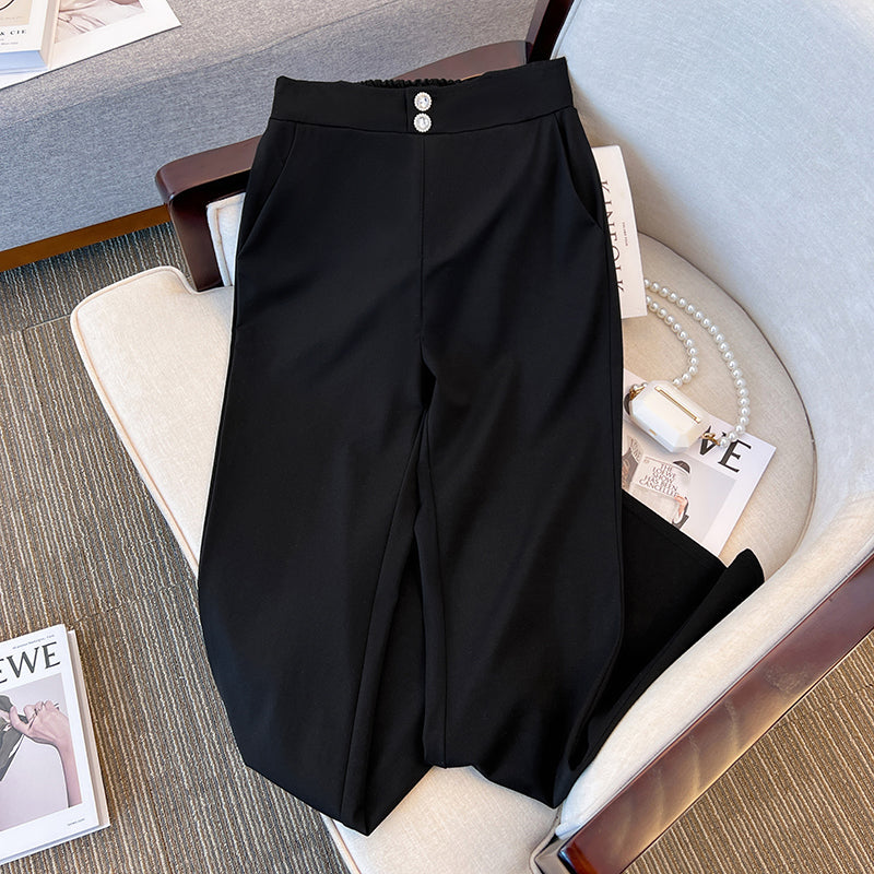 Plus Size Korean Bell Bottom Trousers