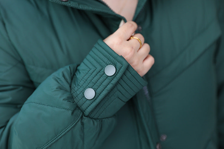 (3XL-13XL) Plus Size Long Winter Down Jacket