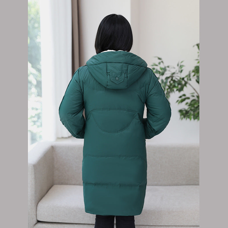 (3XL-13XL) Plus Size Long Winter Down Jacket