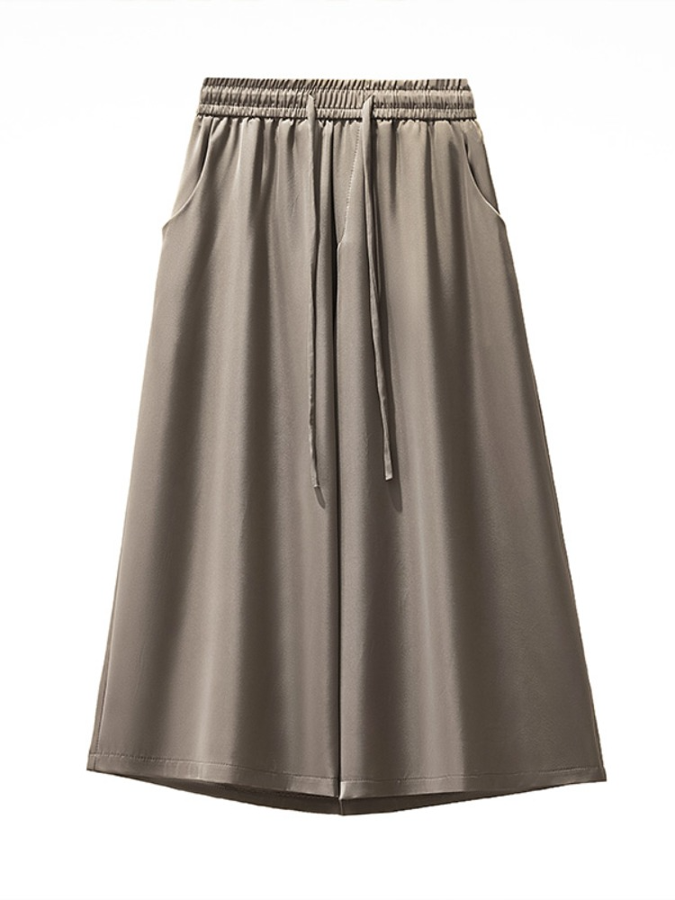 Plus Size Loose Culottes Pants