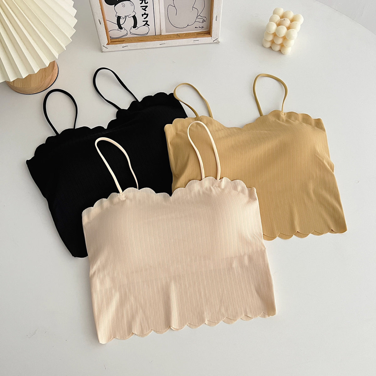 Plus Size Padded Crop Top