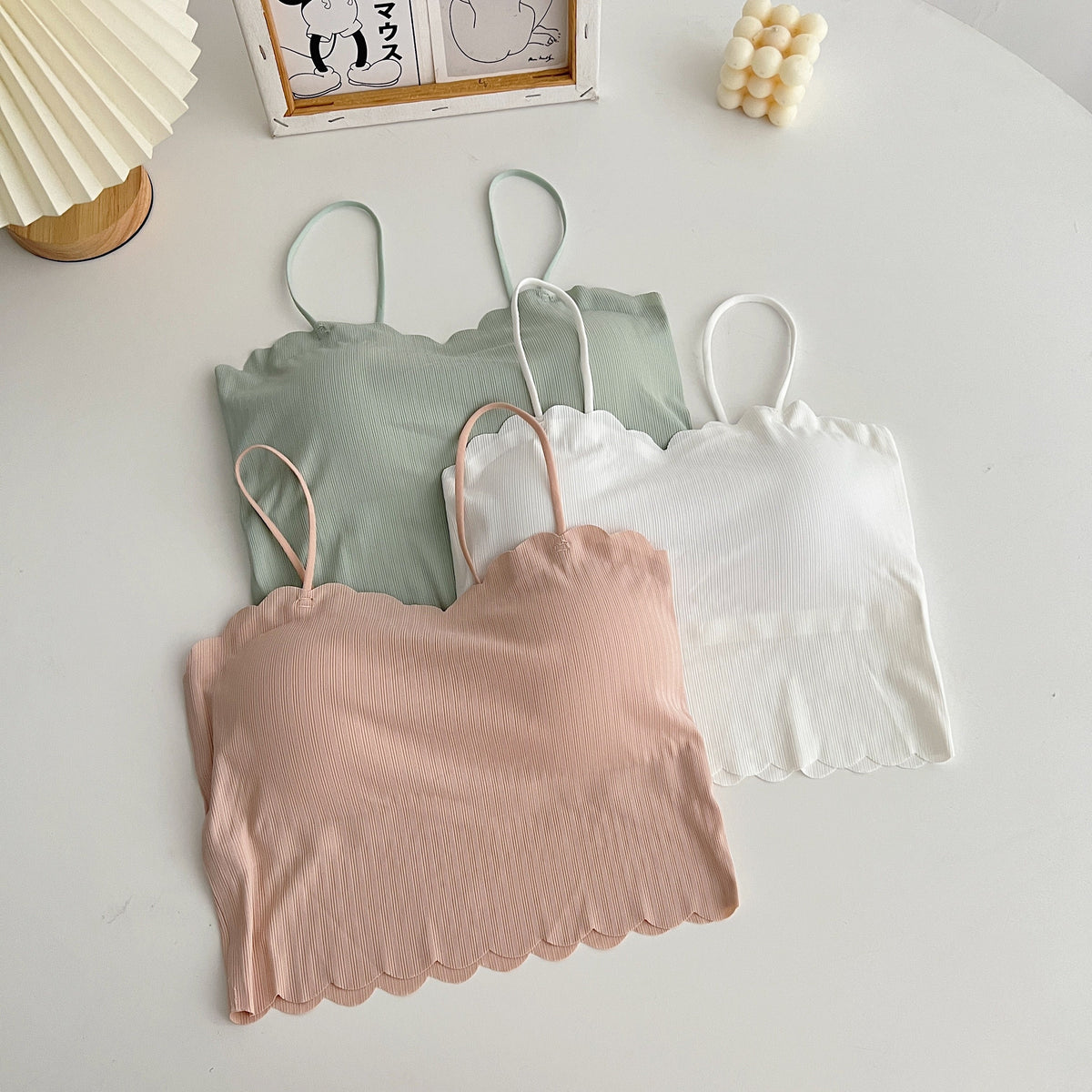 Plus Size Padded Crop Top