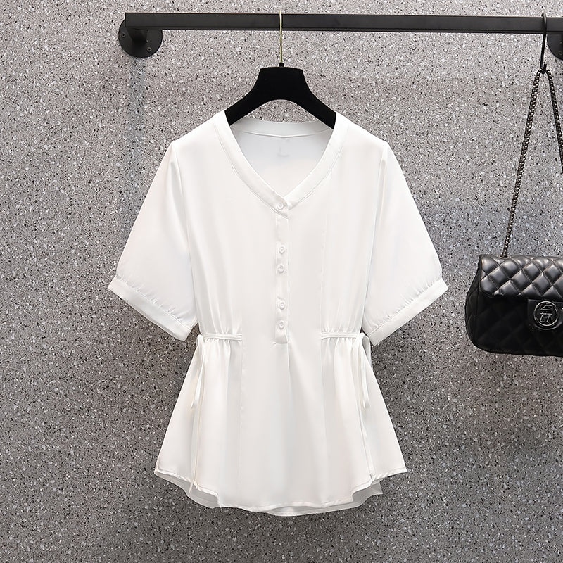 Plus Size Peplum Blouse